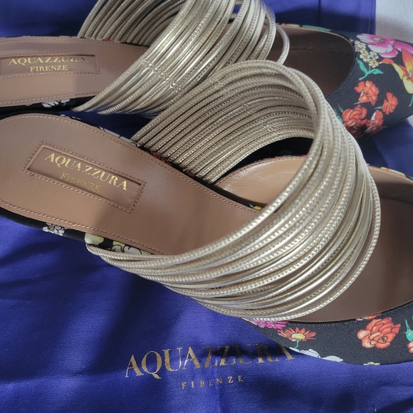 Aquazzura Rendez Vous Floral pumps - Picture 8 of 16